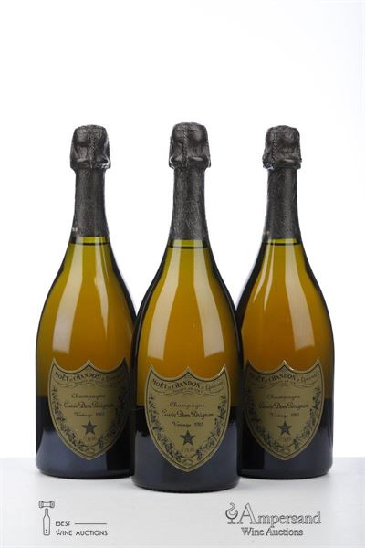 DOM PERIGNON 1985 - Moet & Chandon - 3 Bottles