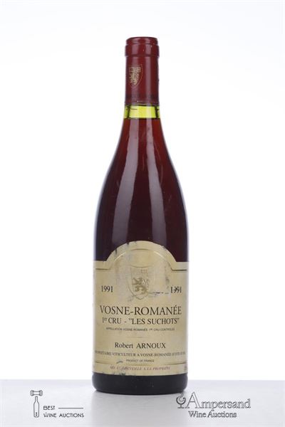 VOSNE ROMANEE LES SUCHOTS 1991 - Robert Arnoux - 1 Bottle