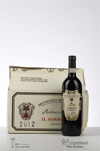 BRUNELLO DI MONTALCINO IL MARRONETO MADONNA DELLE GRAZIE 2012 - Il Marroneto - 4 Bottles - Oc 6
