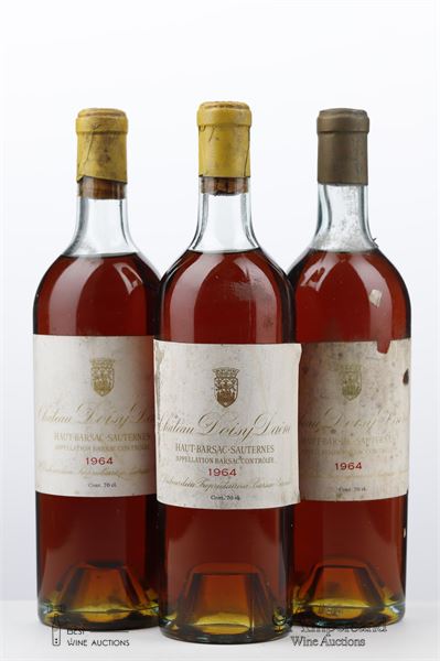 DOISY DAENE 1964 - Negociant - 3 Bottles
