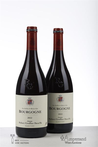 BOURGOGNE PINOT NOIR LES JARDINS DE MARIE ET LEA 2022 - Robert Groffier - 2 Bottles