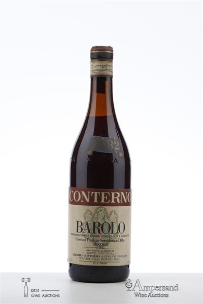 BAROLO RISERVA CASCINA FRANCIA 1982 - Conterno Giacomo - 1 Bottle
