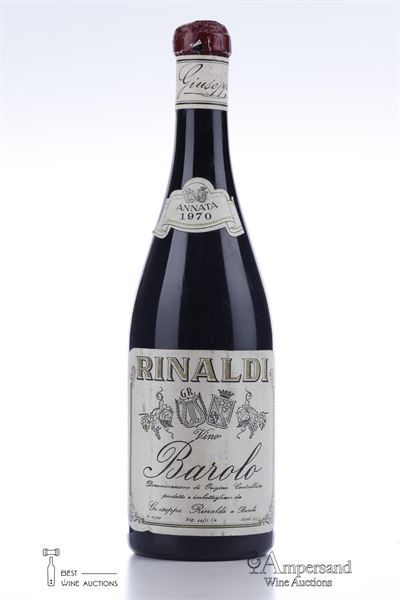 BAROLO 1970 - Giuseppe Rinaldi  - 1 Bottle
