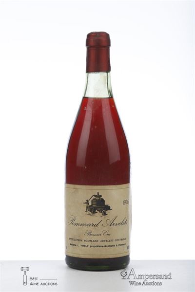 POMMARD ARVELETS 1976 - Madame L. Virely - 1 Bottle
