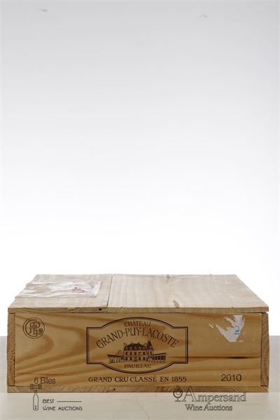 GRAND PUY LACOSTE 2010 - Mc - 6 Bottles - Owc 6