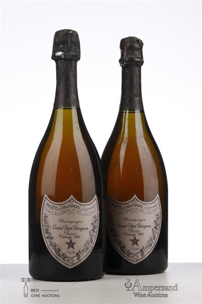 DOM PERIGNON ROSE 1985 - Moet et Chandon - 2 Bottles