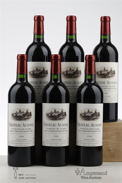 AUSONE 1998 - Mc - 6 Bottles