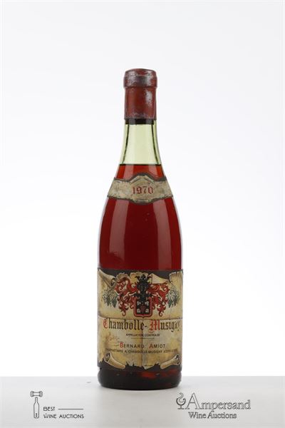 CHAMBOLLE MUSIGNY 1970 - Bernard Amiot - 1 Bottle