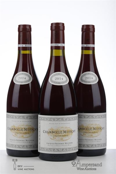CHAMBOLLE MUSIGNY 2014 - Jacques Frederic Mugnier - 3 Bottles