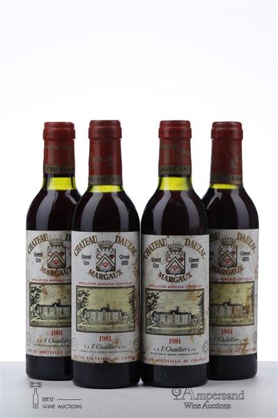 DAUZAC 1981 - Mc - 4 x 0,375Ltr