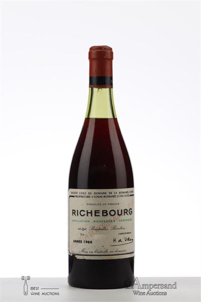 RICHEBOURG 1966 - Domaine de la Romanee Conti - 1 Bottle