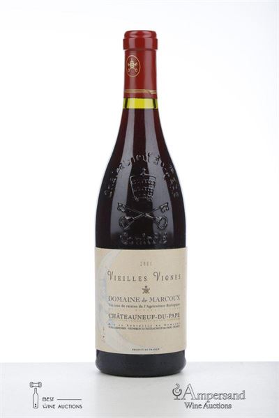 CHATEAUNEUF DU PAPE MARCOUX VIEILLES VIGNES 2001 - Domaine de Marcoux - 1 Bottle