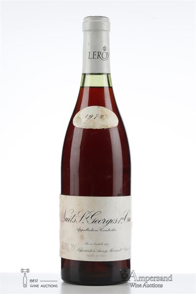 NUITS ST GEORGES 1ER CRU 1972 - Leroy Negociant - 1 Bottle