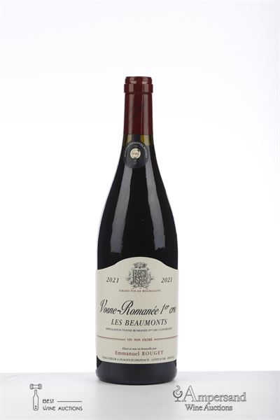 VOSNE ROMANEE LES BEAUMONTS 2021 - Emmanuel Rouget - 1 Bottle
