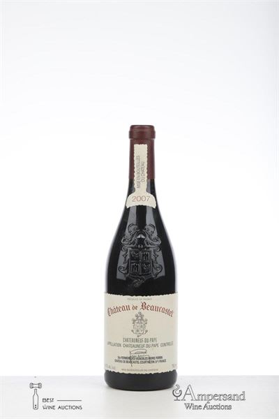 CHATEAUNEUF DU PAPE BEAUCASTEL 2007 - Beaucastel - 1 Bottle