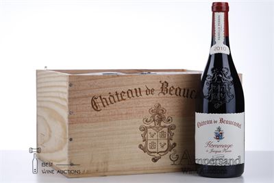 CHATEAUNEUF DU PAPE BEAUCASTEL HOMMAGE A JACQUES PERRIN 2010 - Beaucastel - 6 Bottles - Owc 6