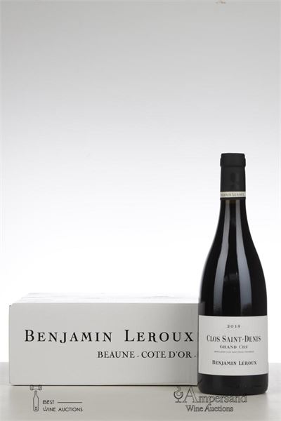 CLOS ST DENIS 2018 - Benjamin Leroux - 3 Bottles - Oc 3