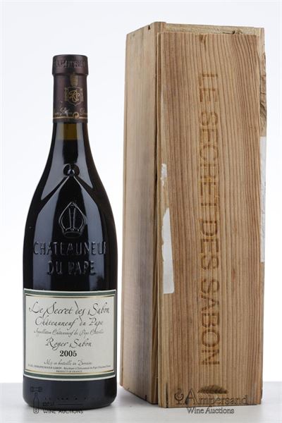 CHATEAUNEUF DU PAPE LE SECRET DES SABON 2005 - Roger Sabon - 1 Bottle - Owc1
