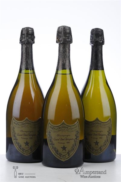 DOM PERIGNON 1982 - Moet et Chandon - 3 Bottles