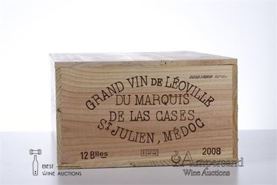 LEOVILLE LAS CASES 2008 - 12 Bottles - Owc 12