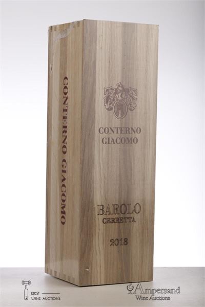 BAROLO CERRETTA 2018 - Giacomo Conterno - 1 x 1,500 Ltr - Owc 1