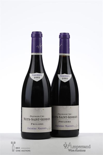 NUITS ST GEORGES LES PRULIERS 2002 - Frederic Magnien - 2 Bottles