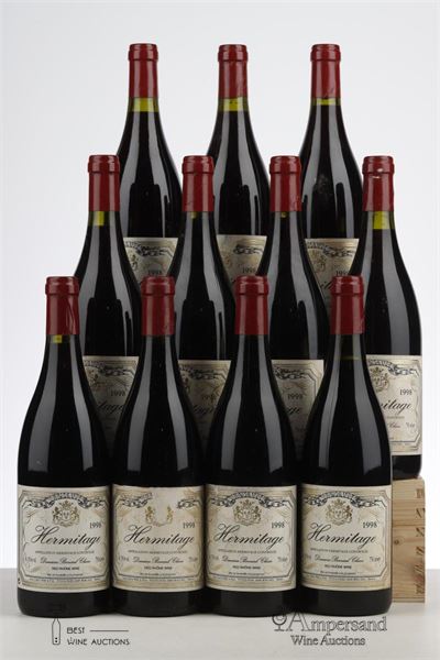 HERMITAGE ROUGE 1998 - Bernard Chave - 11 Bottles