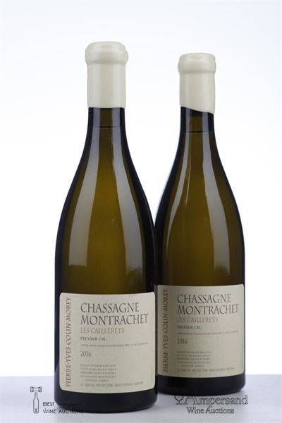 CHASSAGNE MONTRACHET BLANC LES CAILLERETS 2016 - Pierre Yves Colin Morey - 2 Bottles