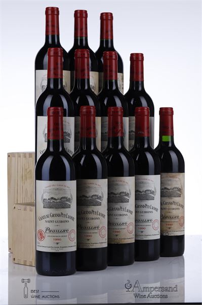 GRAND PUY LACOSTE 1990 - 12 Bottles