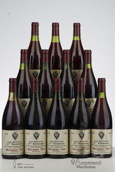 BURGUNDY RED CUVEE SELECTIONNEE 20IEME ANNIVERSAIRE MIXED - Jean Marc Millot - 12 Bottles