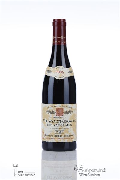 NUITS ST GEORGES LES VAUCRAINS 2006 - Robert Chevillon - 1 Bottle