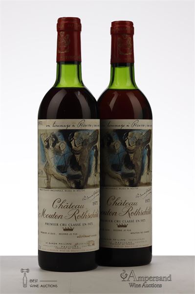 MOUTON ROTHSCHILD 1973 - 2 Bottles