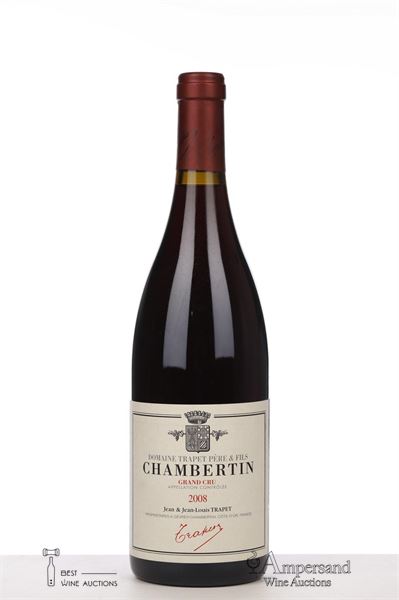 CHAMBERTIN 2008 - Jean et Jean Louis Trapet - 1 Bottle