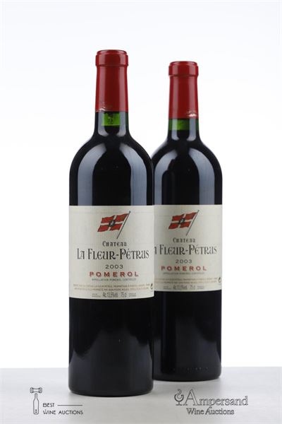 LA FLEUR PETRUS 2003 - Mc - 2 Bottles