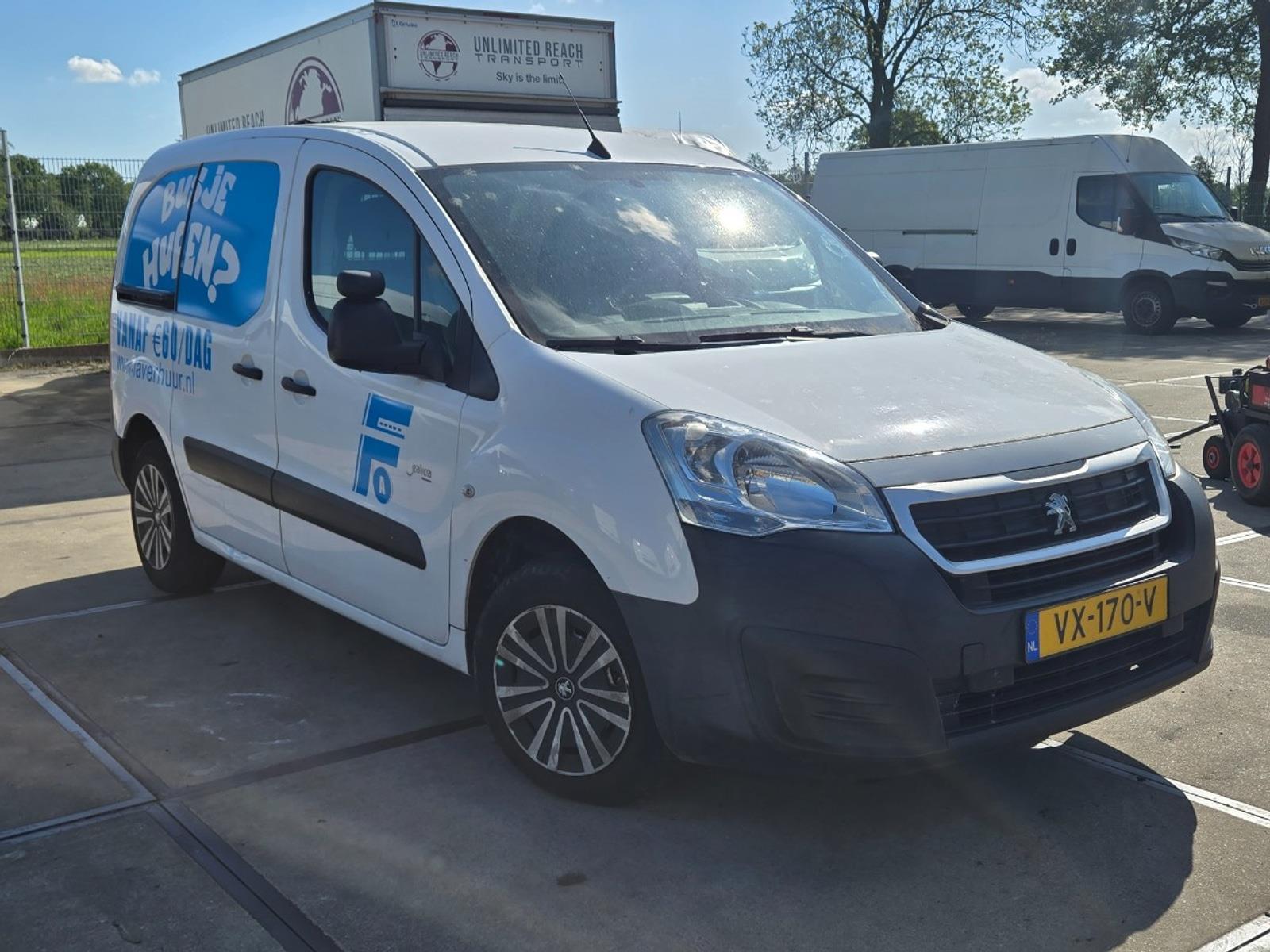 Peugeot Partner 120 1.6 BlueHDi 100 L1 Première | 2016 | 135.627 km | VX170V | NAP: Logisch