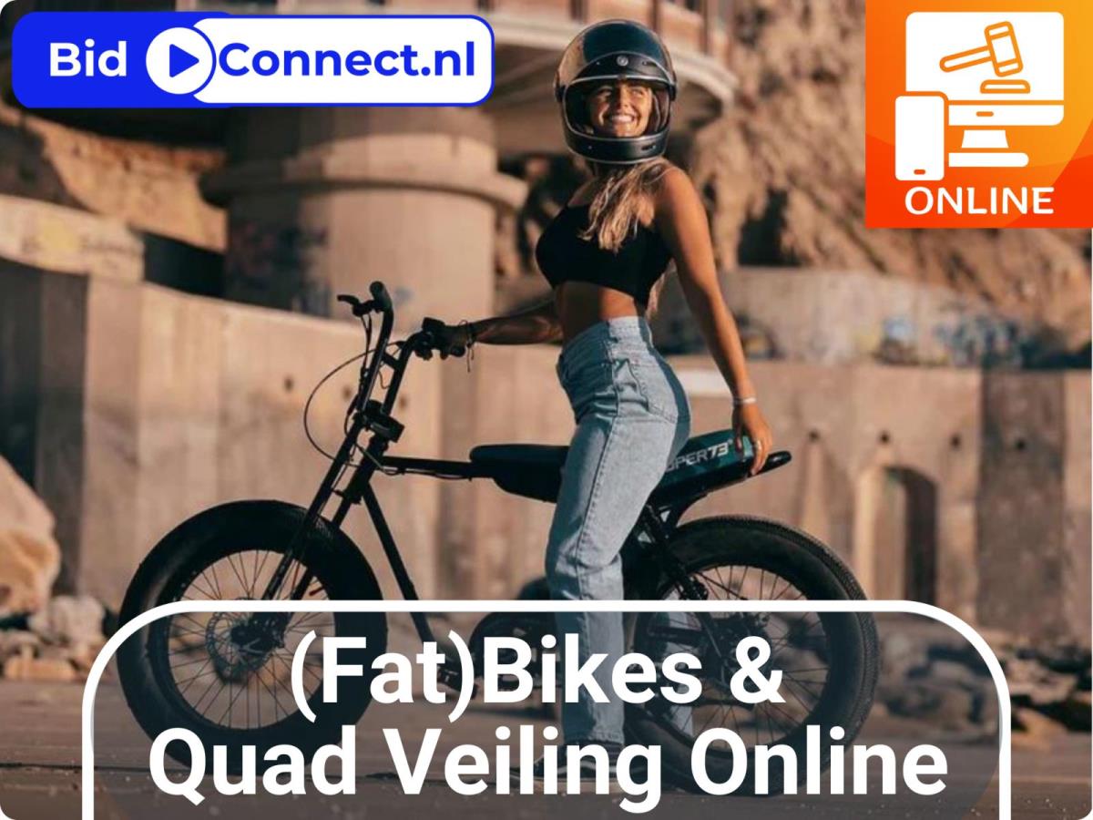FATBIKE en FIETSEN/QUAD  Online Veiling 7 april 19:00