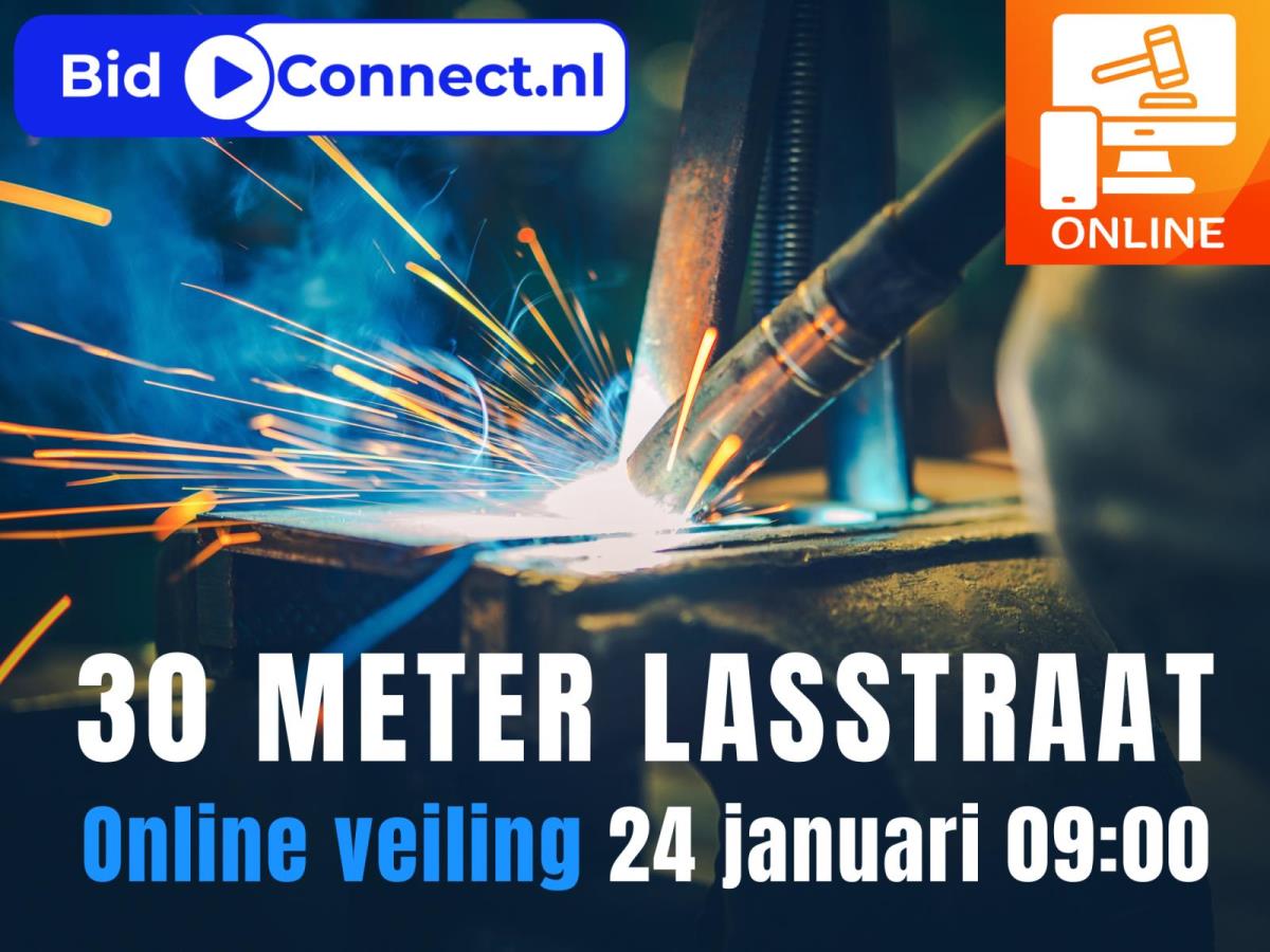 30 Meter Lasstraat met Lasrobots en Esab-apparatuur