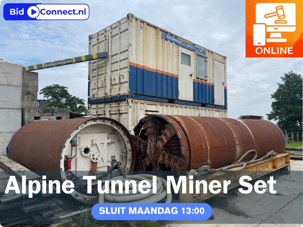 Alpine Westfalia Tunnel Boring Set