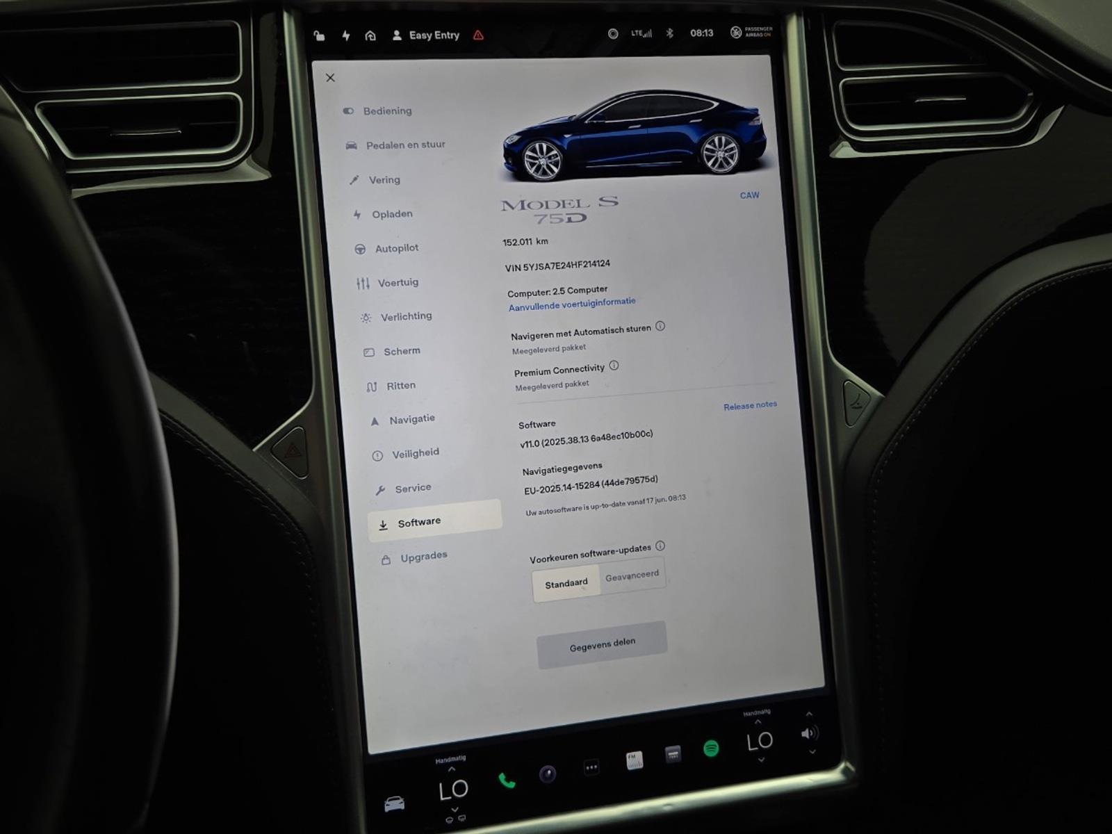 Tesla Model S 75D Base | 2017 | 152,011 km | Automatic | RG038L | NAP: Makes sense