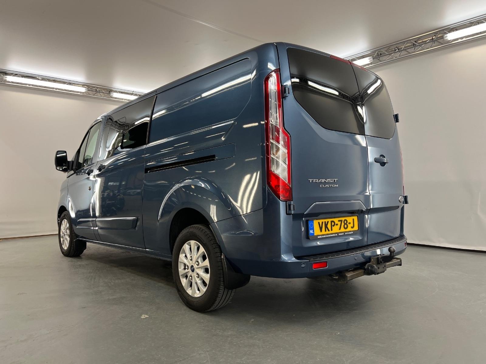 Ford Transit Custom 320 2.0 TDCI L2H1 Limited DC | 2021 | 147.374 km | Automaat | VKP78J | NAP: Logisch