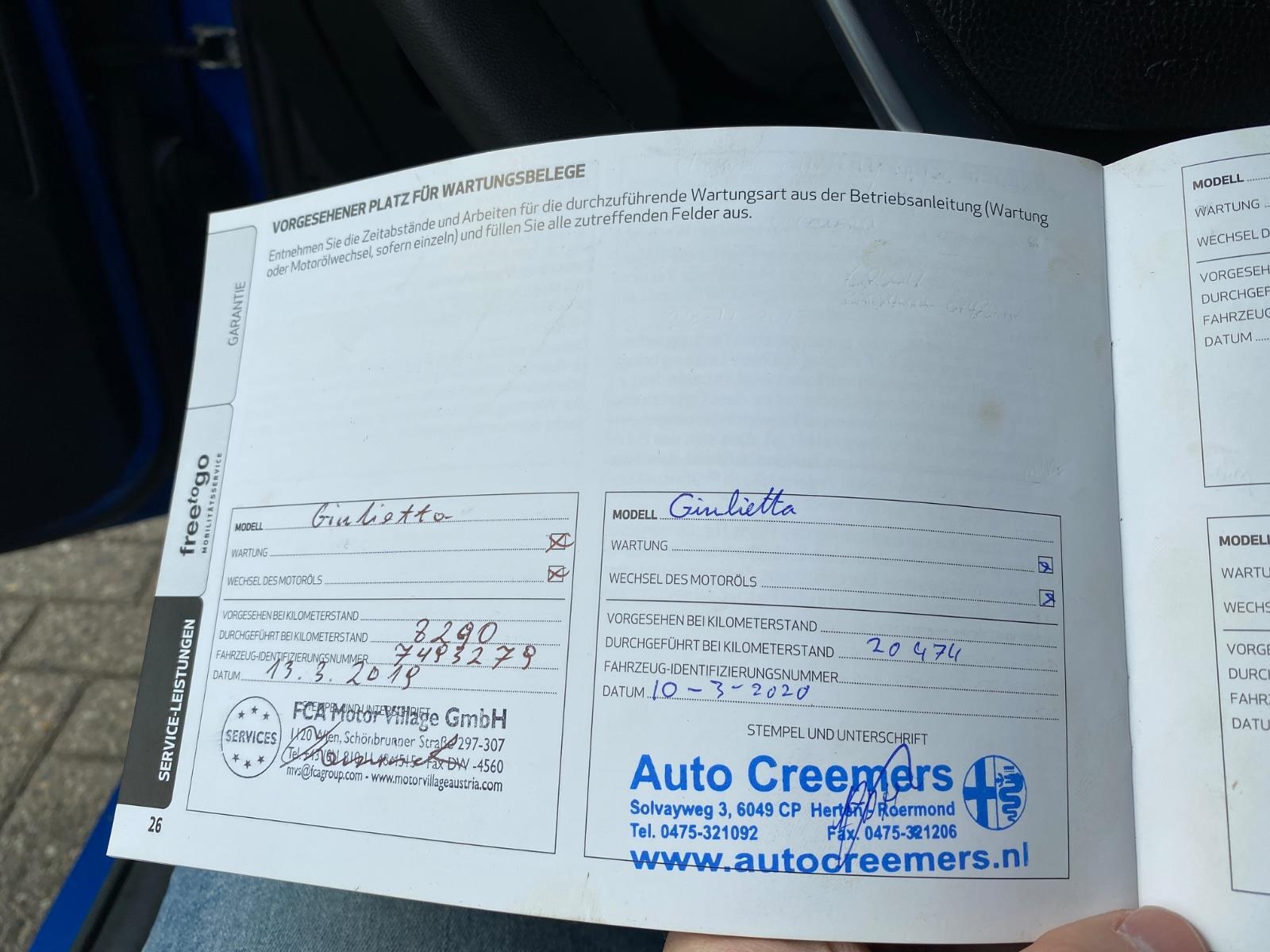 Alfa Romeo Giulietta 1.4 Turbo MultiAir Super | 2018 | 72.261 km | Automaat | ZL075K | NAP: Geen oordeel