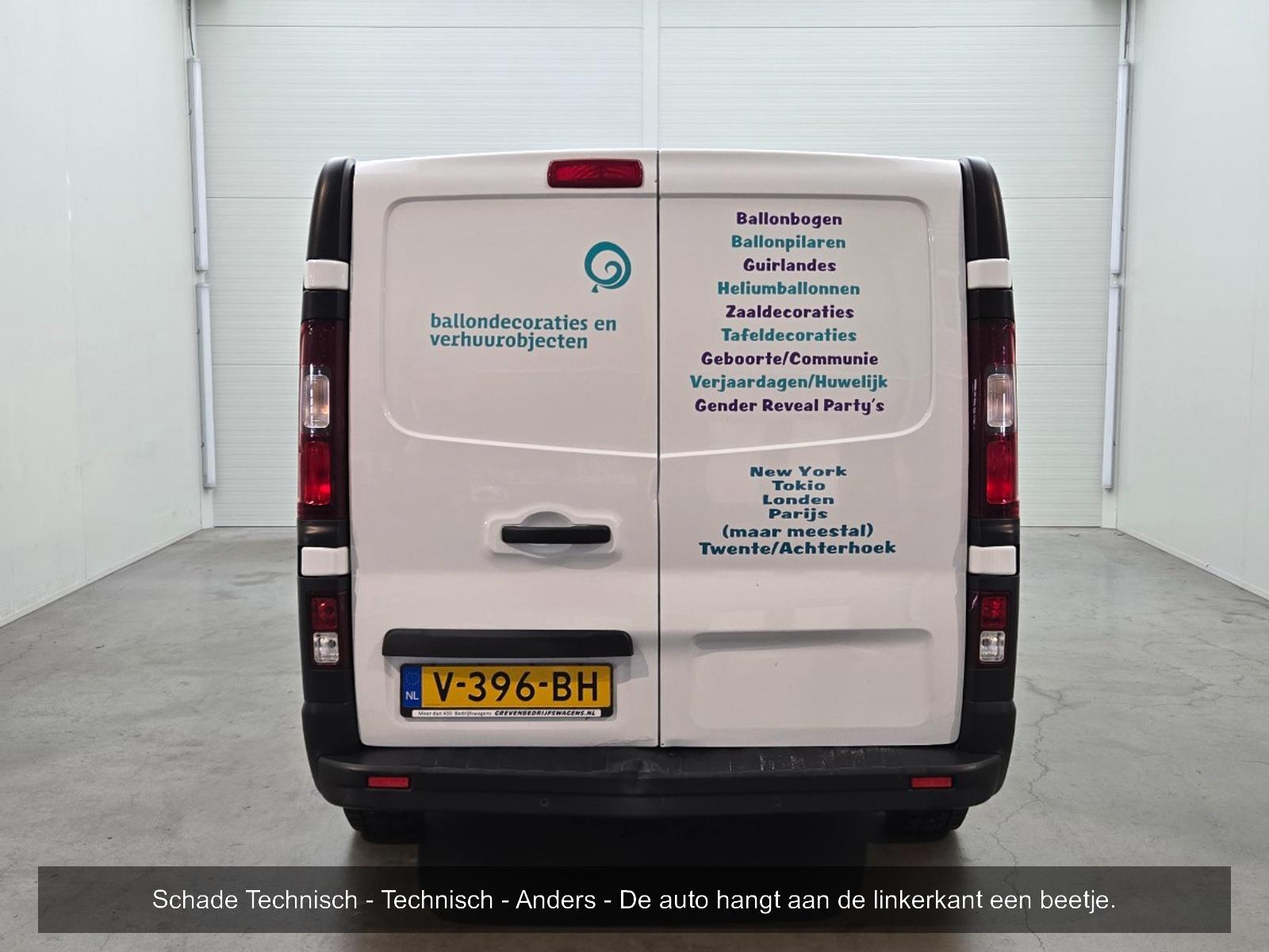 Renault Trafic 1.6 dCi T29 L1H1 Comfort | 2016 | 210.197 km | V396BH | NAP: Logisch