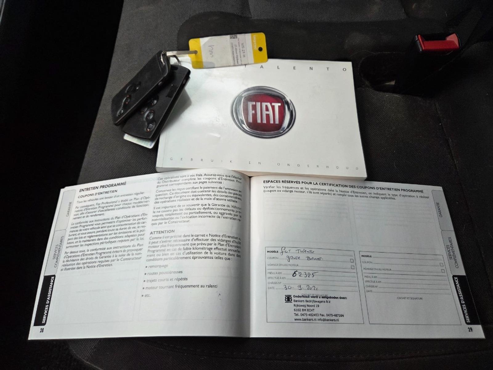 Fiat Talento 1.6 MJ EcoJet L2H1 DC SX | 2019 | 191.772 km | VJS21H | NAP: Geen oordeel
