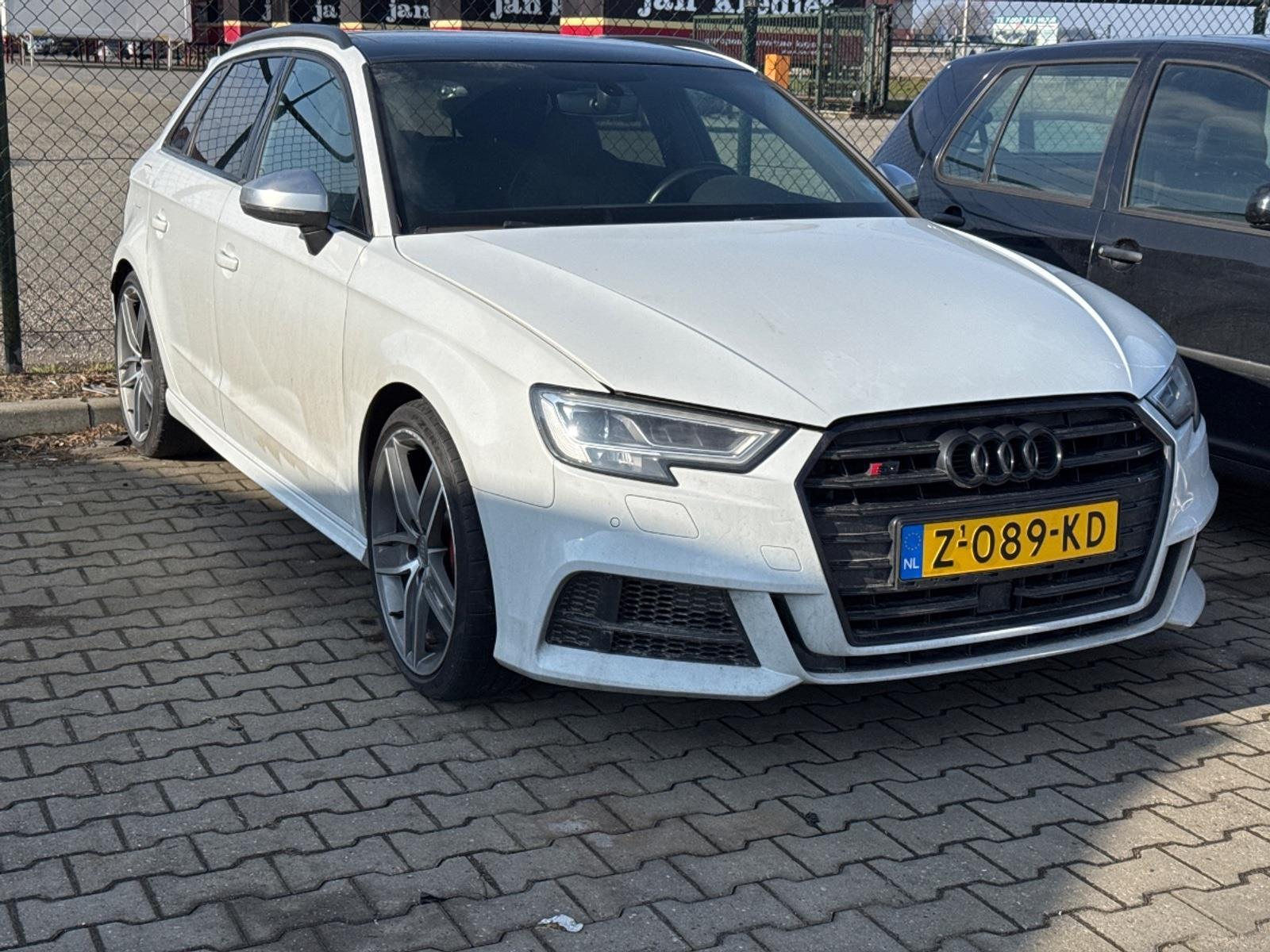 Audi A3 Sportback 2.0 TFSI S3 quattro Pro Line Plus | 2019 | 109.869 km | Automaat | Z089KD | NAP: Geen oordeel