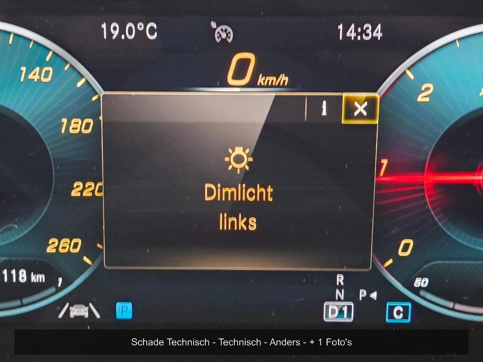 Mercedes-Benz A-klasse 180 d Premium Plus | 2019 | 275.429 km | Automaat | K074NL | NAP: Geen oordeel