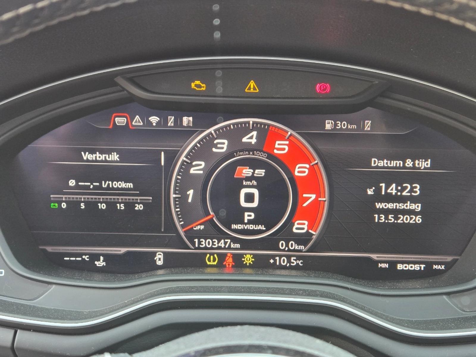 Audi A5 Sportback 3.0 TFSI S5 quattro Pro Line Plus | 2018 | 130.347 km | Automaat | ZJ197L | NAP: Geen oordeel