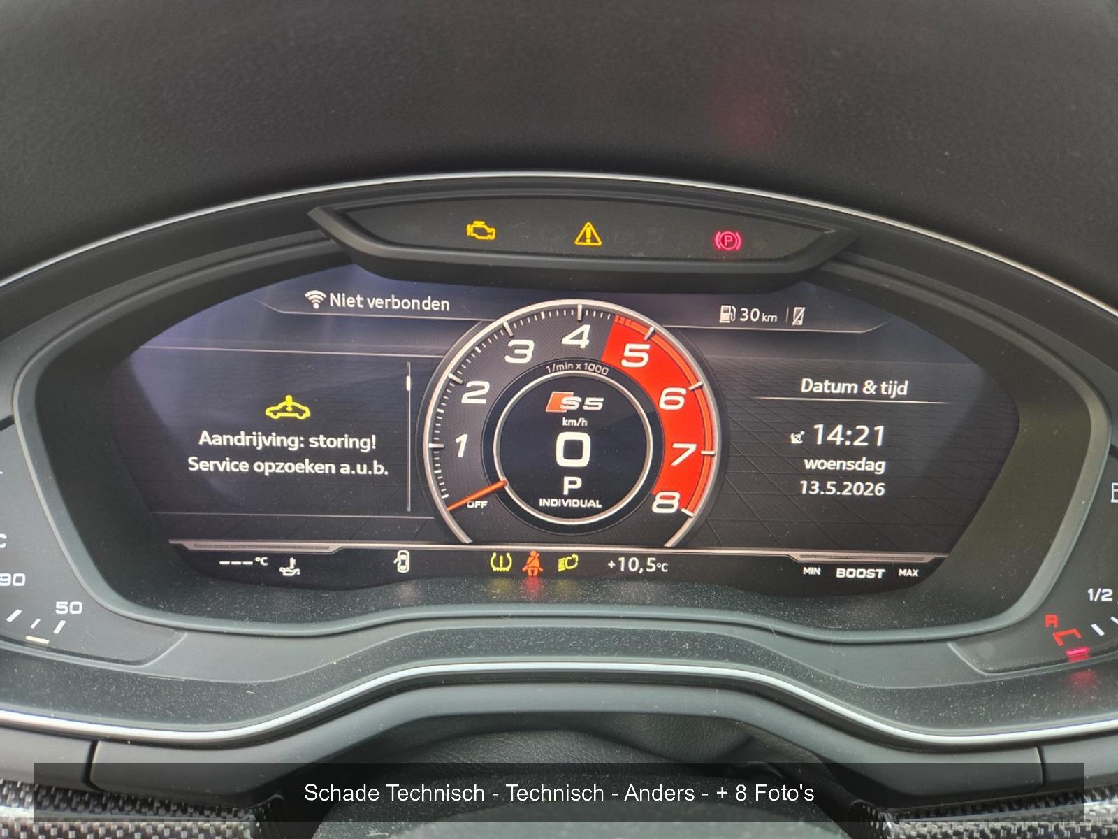 Audi A5 Sportback 3.0 TFSI S5 quattro Pro Line Plus | 2018 | 130.347 km | Automaat | ZJ197L | NAP: Geen oordeel