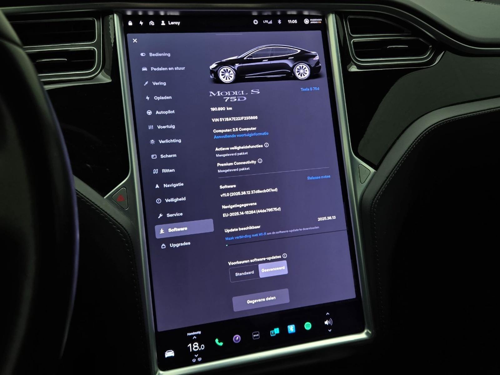 Tesla Model S 75D Base | 2018 | 190.890 km | Automaat | RX766R | NAP: Logisch