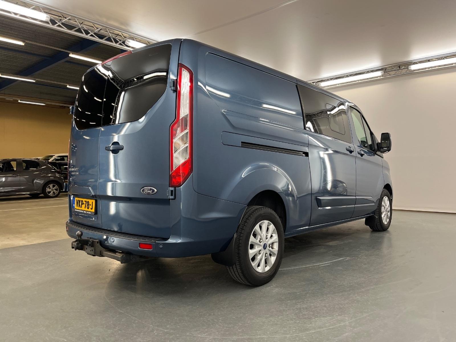 Ford Transit Custom 320 2.0 TDCI L2H1 Limited DC | 2021 | 147.374 km | Automaat | VKP78J | NAP: Logisch