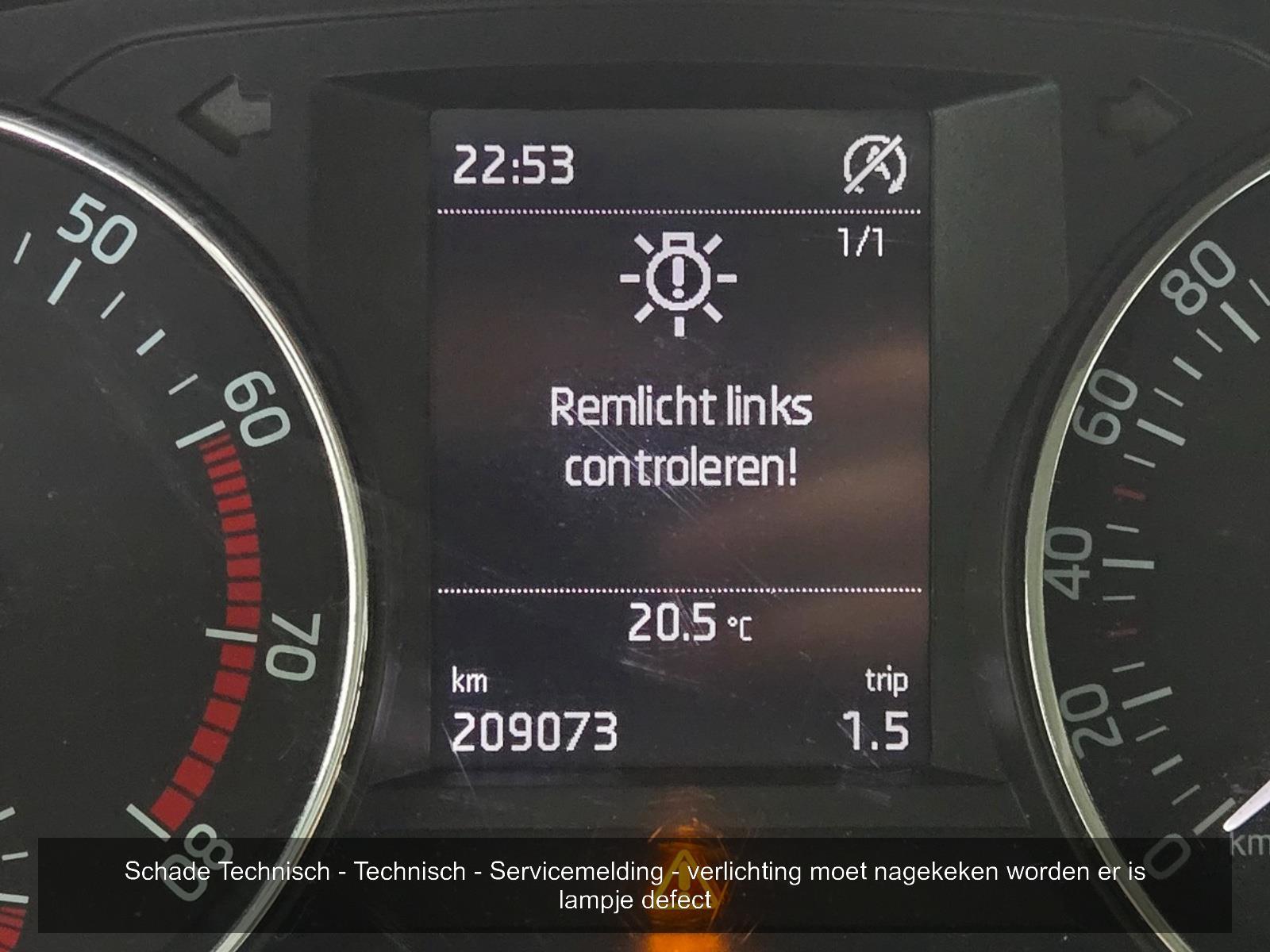 Skoda Fabia Combi 1.2 TSI Style Stationwagen | 2015 | 209.073 km | JG966F | NAP: Geen oordeel
